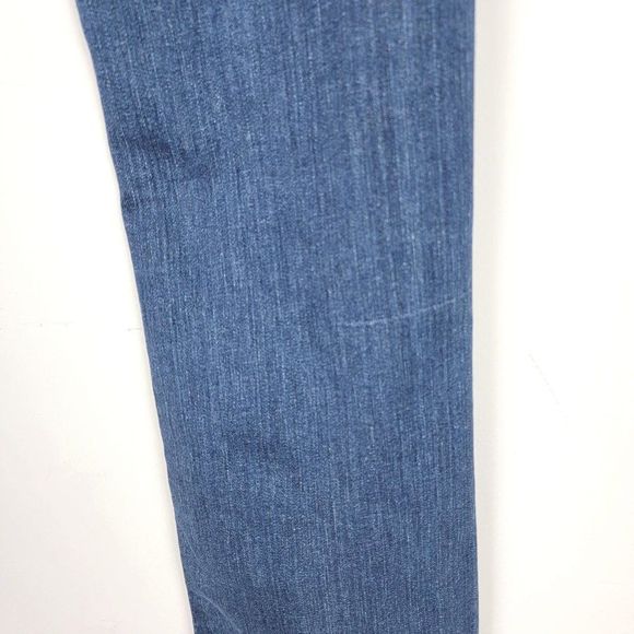 Fossil Vintage Indigo Blue Stretch Low Rise Boot Cut Jeans Women's Size 28 - Picture 9 of 12